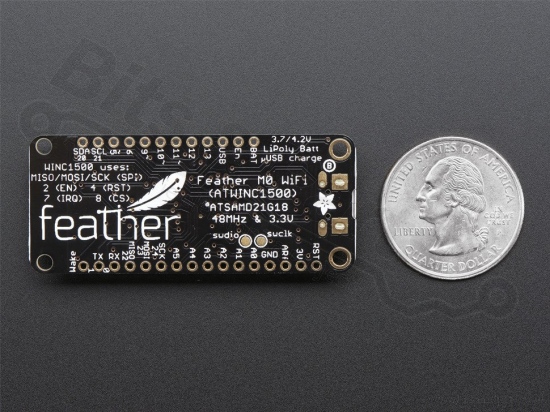Adafruit Feather M0 WiFi with uFL - ATSAMD21 + ATWINC1500 - Adafruit 3061